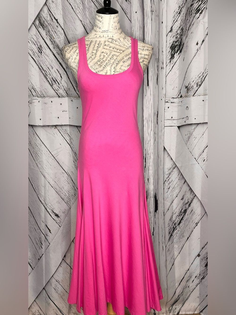 Ralph Lauren Sport Pima Tank Dress Pink S